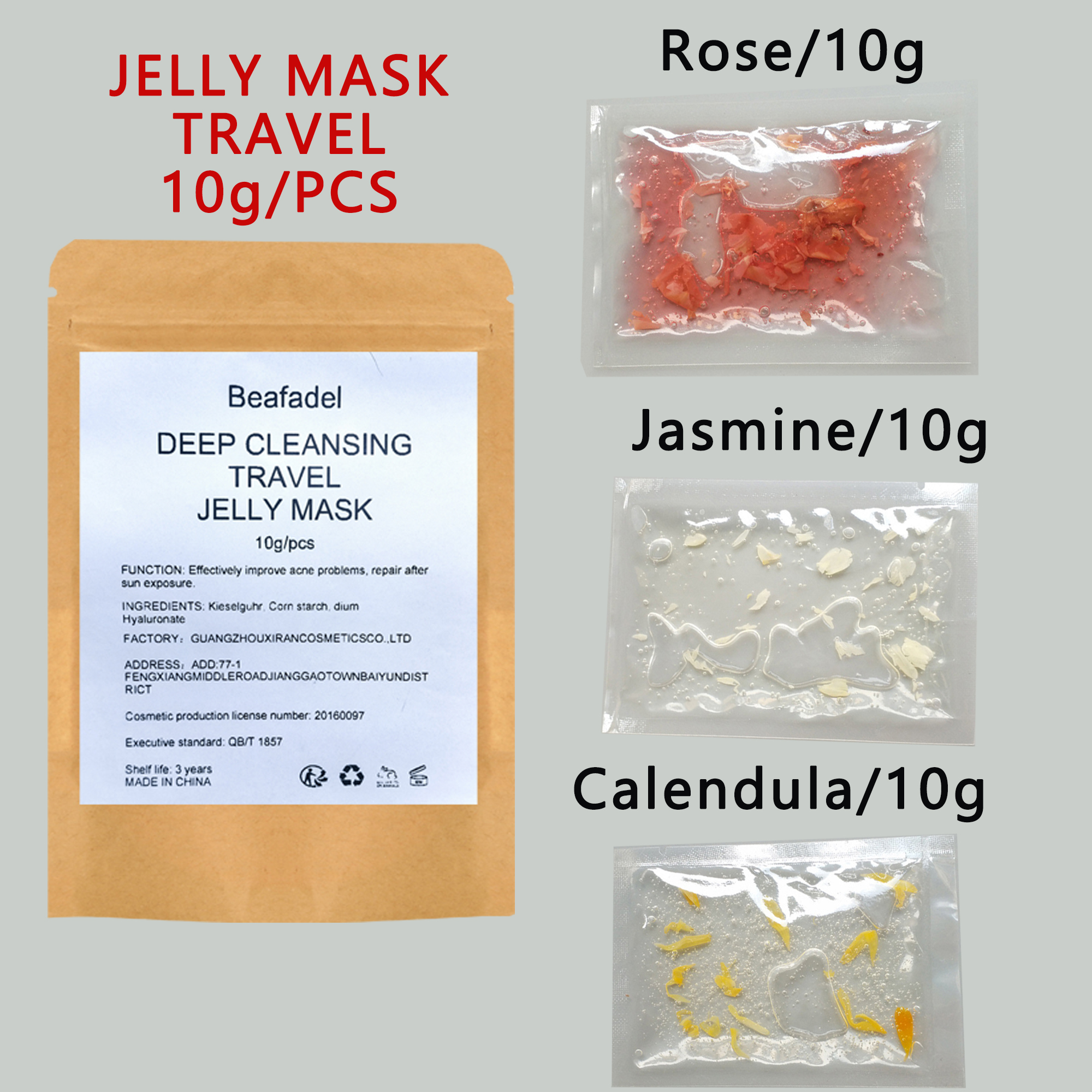 Sleeping Pack Overnight - Hydro Rose Jelly Mask Trial Size