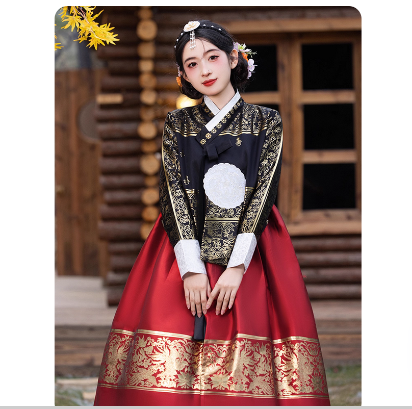Lifestyle Of Korean - Ethnic style retro Hanbok temperament slimming