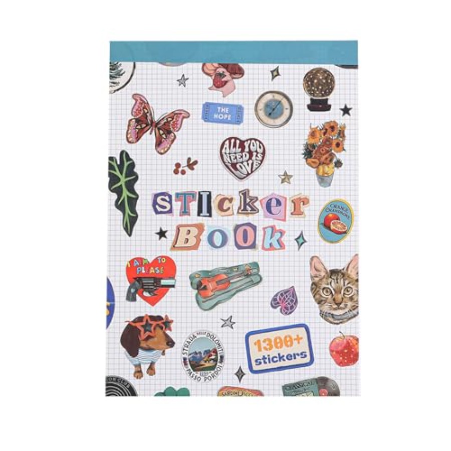 Korean Daily Lifestyle - Girl's Korean Sticker Book, Food and