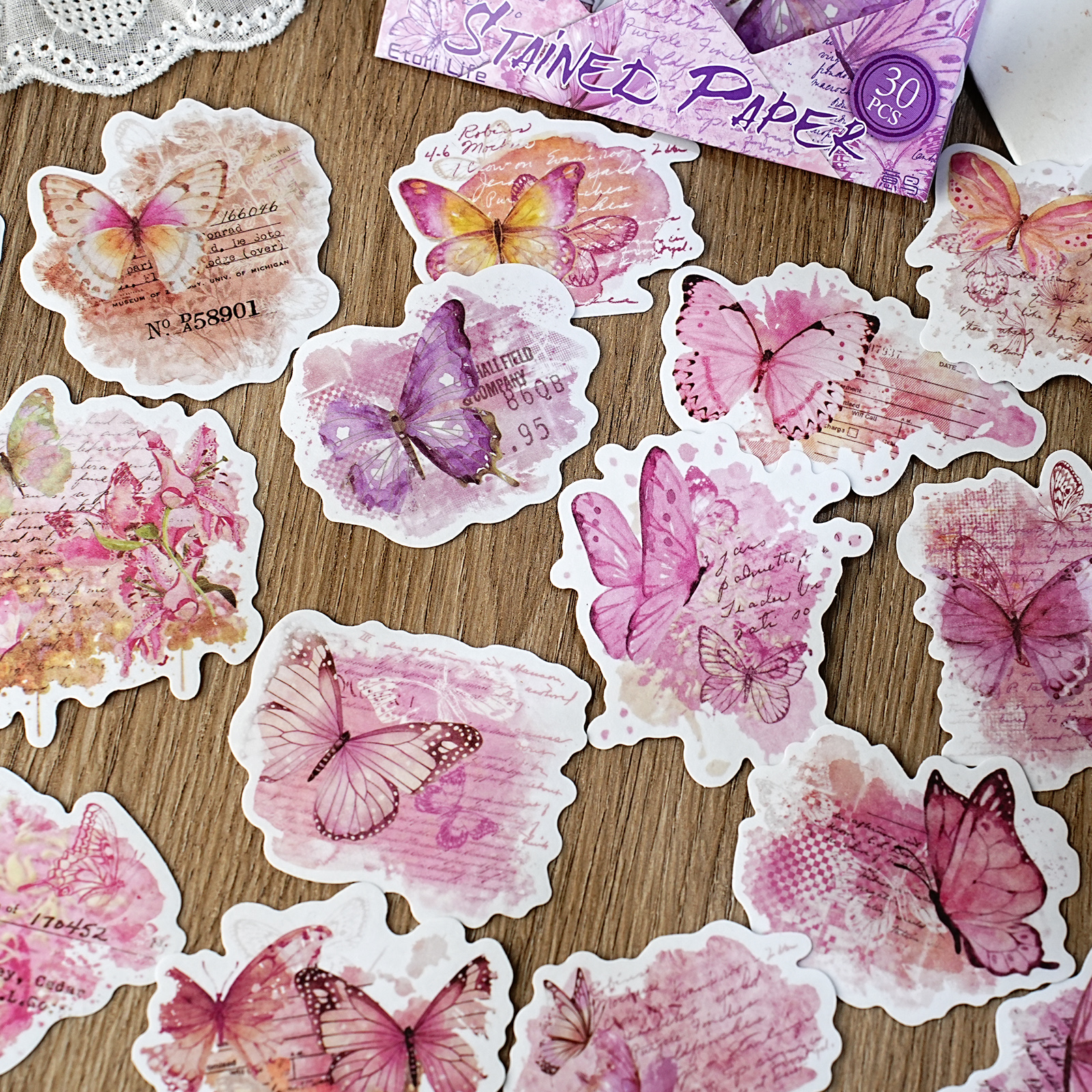 Etori Life Pink Watercolor But - огляд і ціна Lifestyle Of Korean