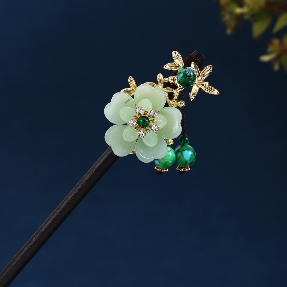 Chinese Hair Stick Step Shake  - огляд і ціна Hanbok Hair Pin