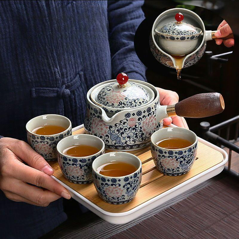 Chinese Style Kung Fu Travel C - огляд і ціна Korean Tea Set