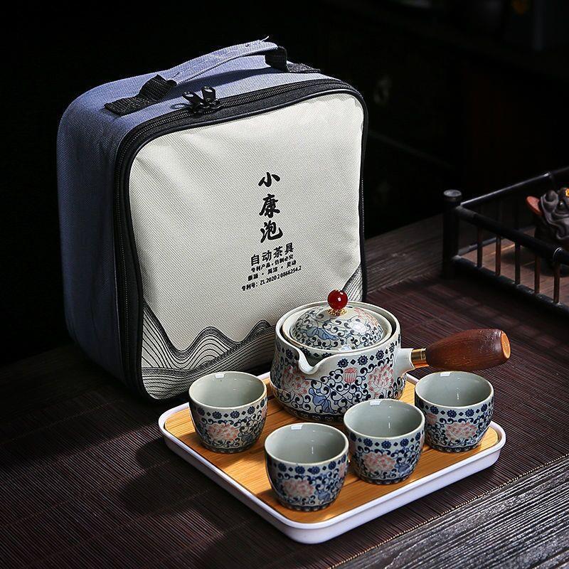 Chinese Style Kung Fu Travel C - огляд і ціна Korean Tea Set