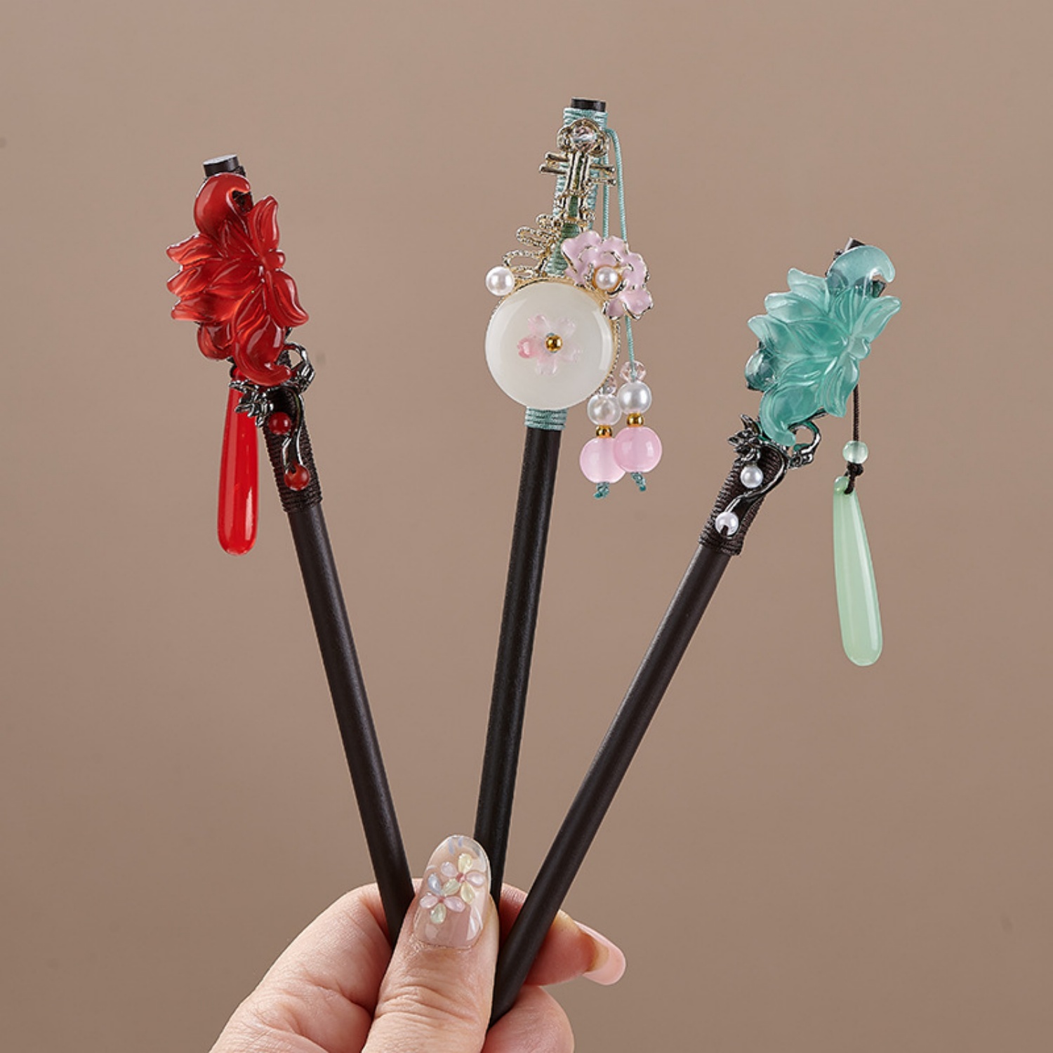 Vintage Flower Hairpin For Wom - огляд і ціна Hanbok Hair Pin