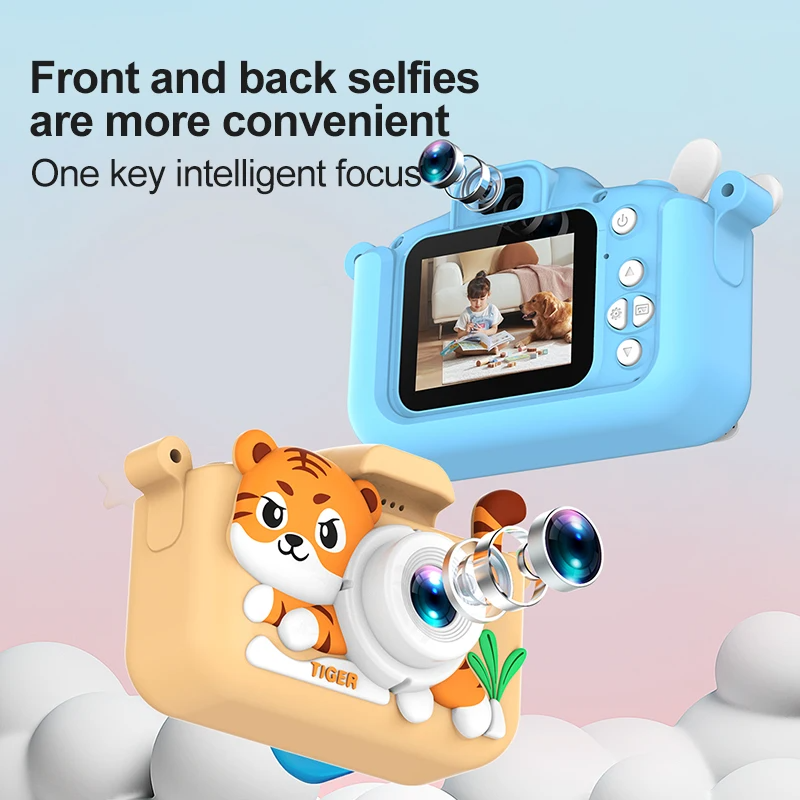 Kids Mini Camera Cartoon Tiger - огляд і ціна Korean Boy Lifestyle