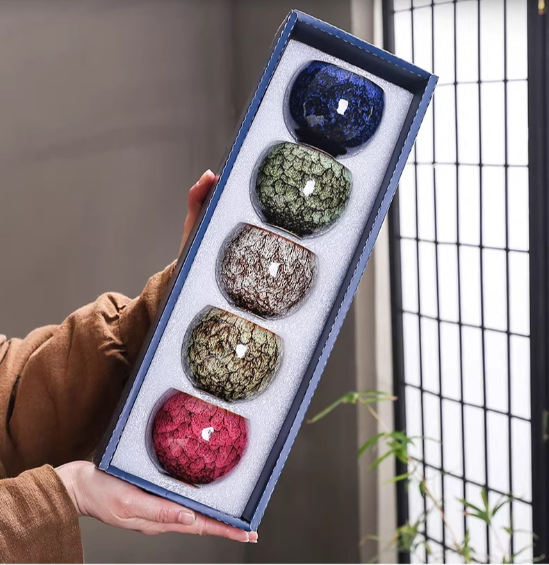 Unique Dragon Egg Jian Ware Te - огляд і ціна Korean Tea Set