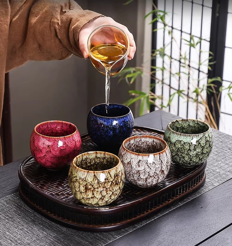 Unique Dragon Egg Jian Ware Te - огляд і ціна Korean Tea Set