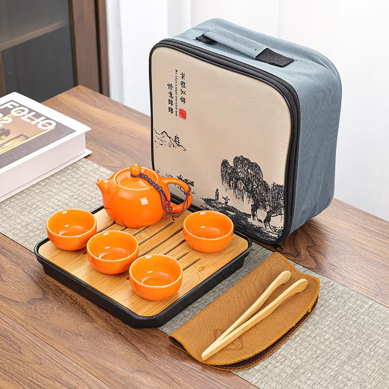 Chinese Kung Fu Travel Set, Ce - огляд і ціна Korean Tea Set