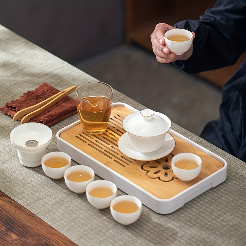 1Pcs Handmade Kung Fu Ceramic  - огляд і ціна Korean Tea Set