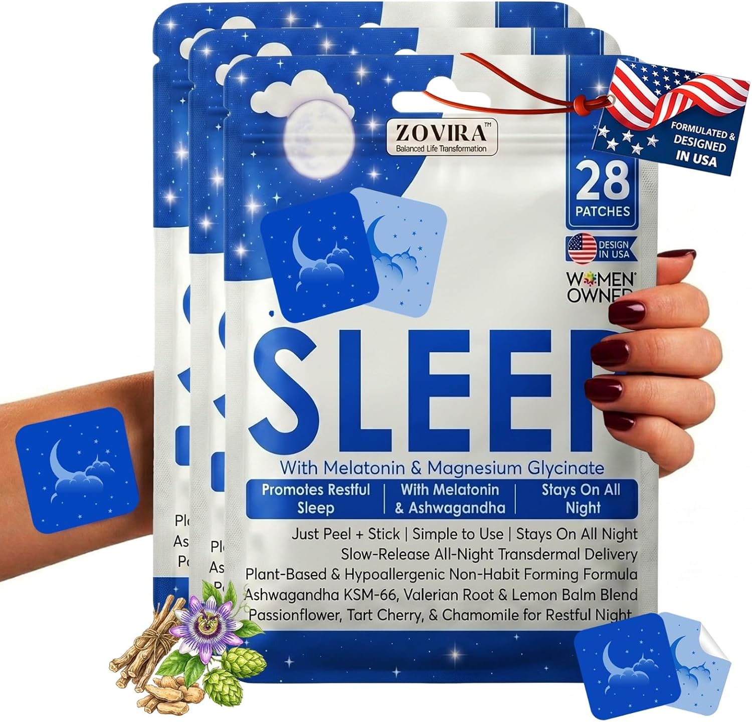 Sleep Patches for Adults – Mel - огляд і ціна Sleeping Pack Overnight