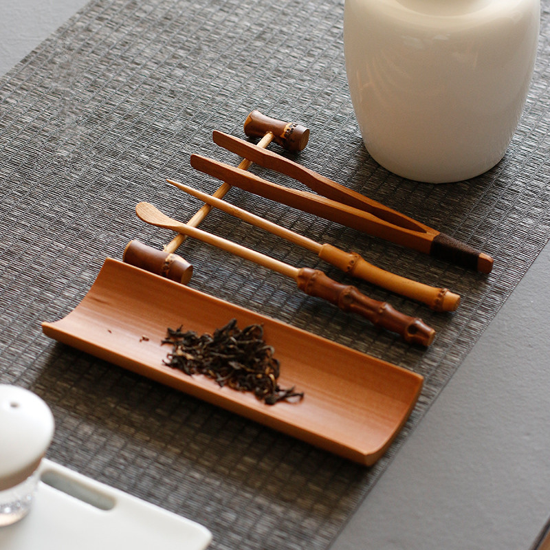 3/4/5Pcs Bamboo Carbonized Tea - огляд і ціна Korean Tea Set