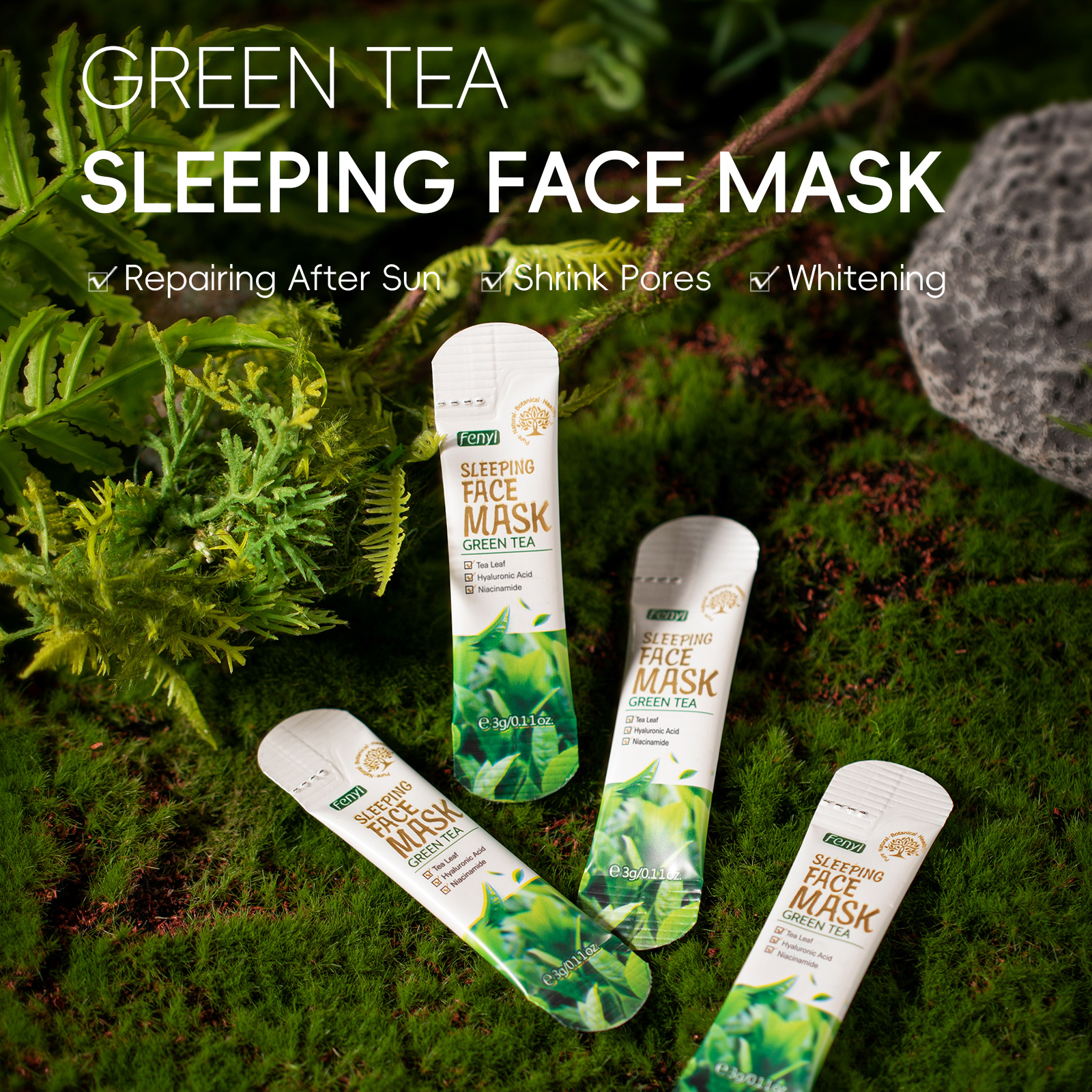 Mixed 5 Types Sleeping Face Ma - огляд і ціна Sleeping Pack Overnight