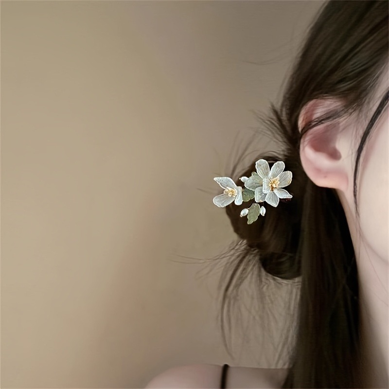 1PC New Chinese Magnolia Flowe - огляд і ціна Hanbok Hair Pin