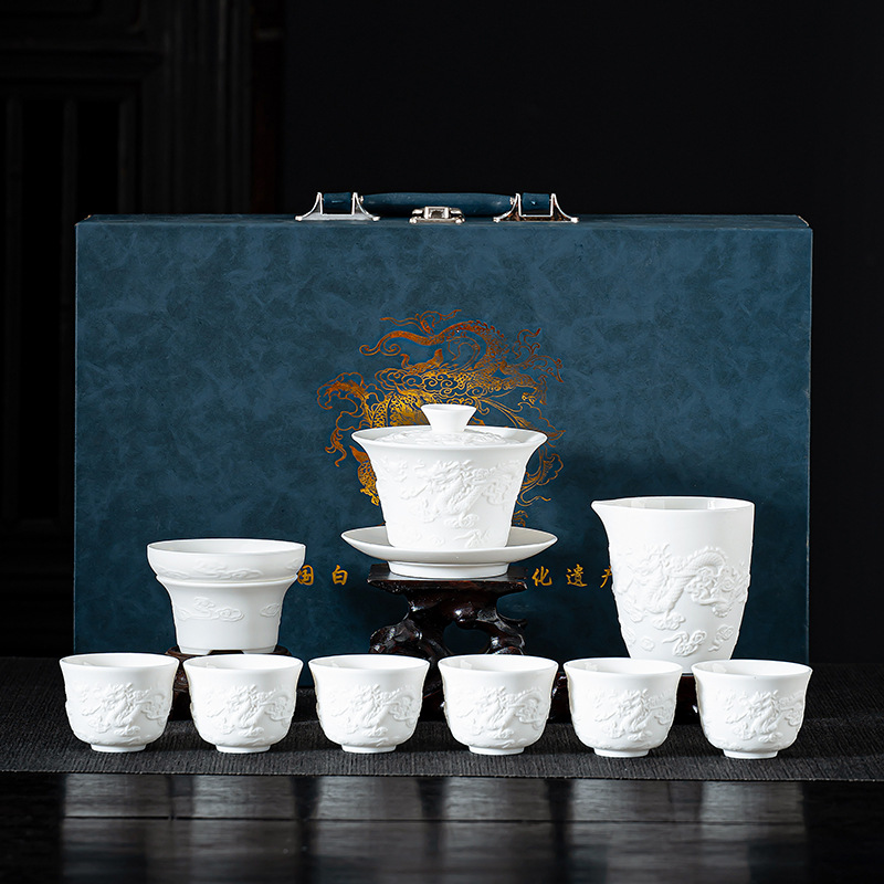 Dehua White Porcelain Lambswoo - огляд і ціна Korean Tea Set