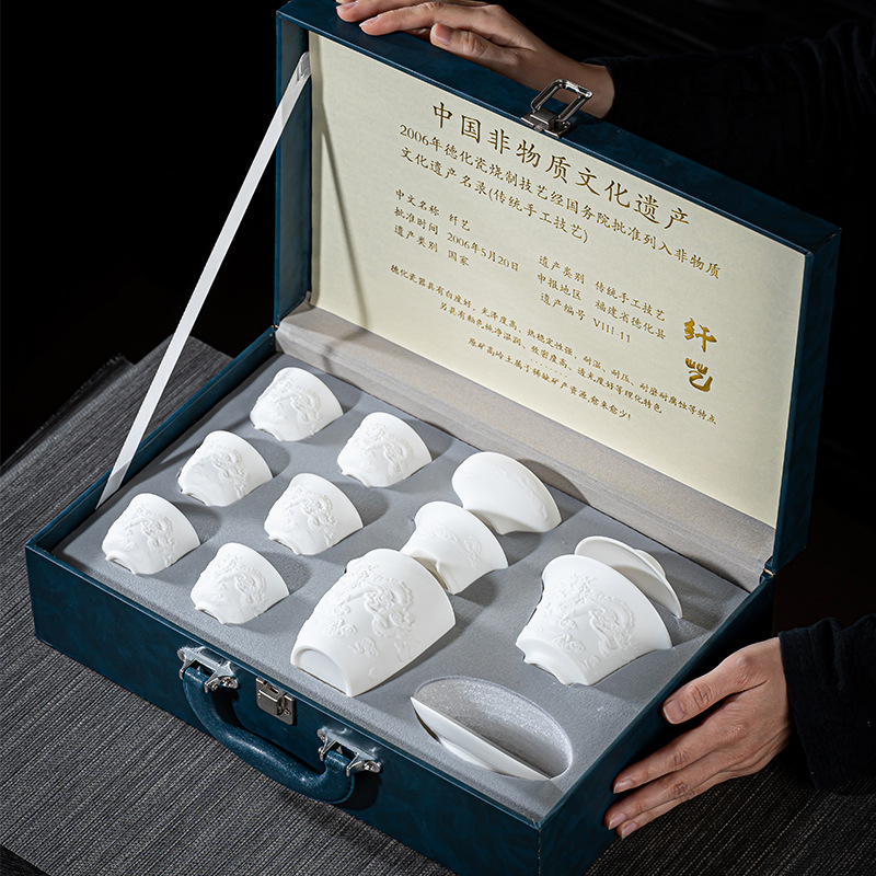 Dehua White Porcelain Lambswoo - огляд і ціна Korean Tea Set