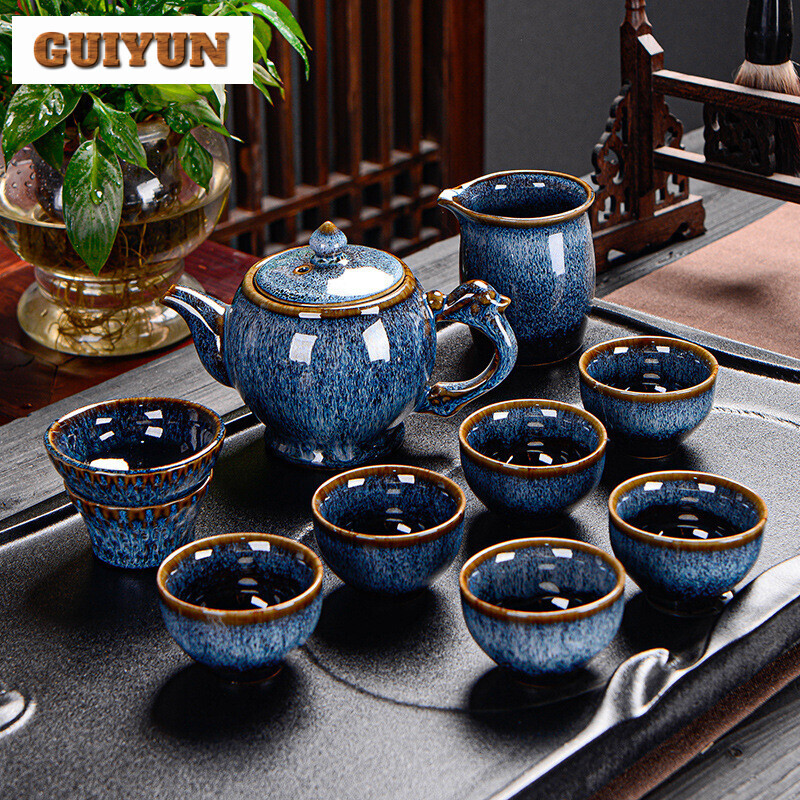Kung Fu Tea Set Luxury Househo - огляд і ціна Korean Tea Set