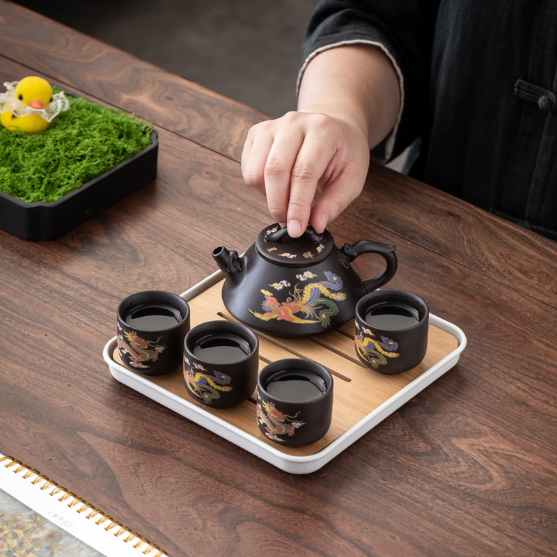 Chinese Style Color-changing T - огляд і ціна Korean Tea Set