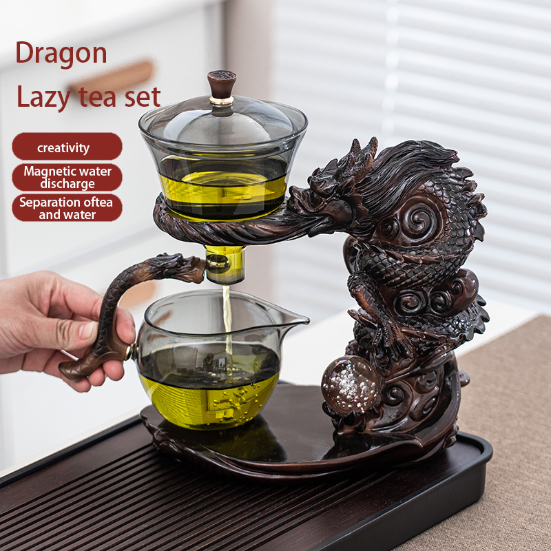 1 set of lazy tea set - automa - огляд і ціна Korean Tea Set