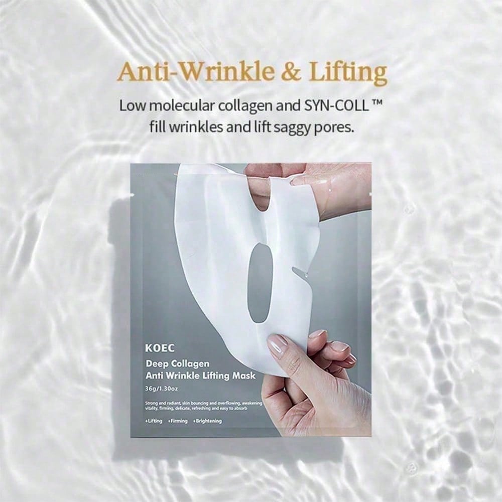 Deep Collagen Overnight Mask H - огляд і ціна Sleeping Pack Overnight
